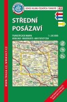 KČT 43 Střední Posázaví 1:50 000 / Turistická mapa, 6. vydání