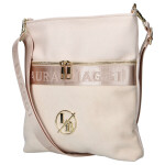 Luxusní dámská crossbody Ellen Laura, krémová