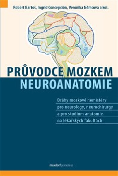 Průvodce mozkem, Neuroanatomie - Dráhy mozkové hemisféry pro neurology, neurochirurgy a pro studium anatomie na lékařských fakultách - Robert Bartoš