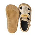 Barefoot dětské sandálky Pegres, SBF51 měděná - 22