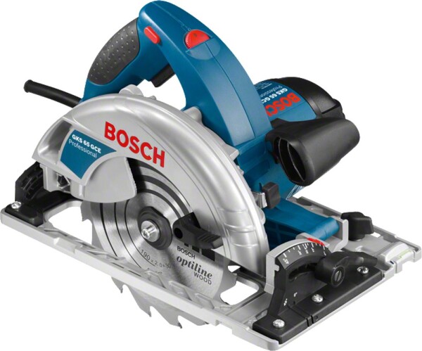 BOSCH GKS 65 GCE Professional / Okružní pila / 1800W / Průměr 190 / 5000 ot-min / Hloubka řezu 65 mm (601668901)