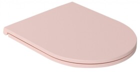 ISVEA - INFINITY WC sedátko, SLIM, Soft Close, Easy Take, růžová Salmon 40KF0541I-S