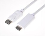 PremiumCord DisplayPort na HDMI kabel 5m M/M (8592220011284)