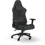 Corsair TC100 Relaxed (Látková) černo-šedá / Herní židle / Látková / nastavitelná výška a úhel / nosnost 120kg (CF-9010052-WW)