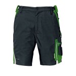 Kalhoty krátké ALLYN, šortky, DOPRODEJ!!!, 280g/g/m2 ,černo-zelené 62 černo-zelené