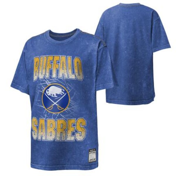 Outerstuff Dětské tričko Buffalo Sabres NHL Time To Shine Cnk Mw Tee Velikost: Dětské M (9 - 11 let)