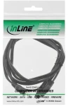 InLine Y audio kabel Jack 3,5 mm - 2x Jack 3,5 mm černá / Audio kabel / Y-rozbočovač / 2 m (99300B)