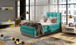 Boxspring Aster 90 látka: Monolith 37/Monolith 84, Varianta: Levá