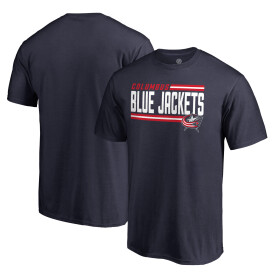 Fanatics Pánské Tričko Columbus Blue Jackets Iconic Collection On Side Stripe Velikost:
