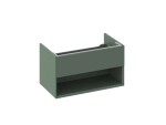 RAVAK - Lite Umyvadlová skříňka 80x45x43 cm, 1 zásuvka, Grey Green X000001864