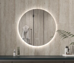 CERANO - Koupelnové LED zrcadlo Verido - Ø 100 CER-537373