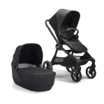 BabyJogger CITY SIGHTS 4WM AKČNÍ set 2v1 (kočárek+korba) vč. madla RICH BLACK (BJ2171439SET)