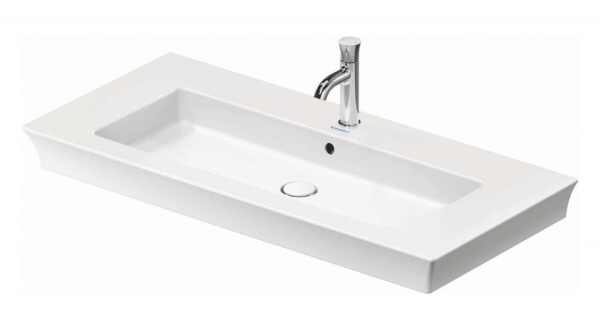 DURAVIT - White Tulip Nábytkové umyvadlo 105x49 cm, 1 otvor pro baterii, bílá 2363100000