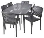 ROJA Křeslo BARS - černá