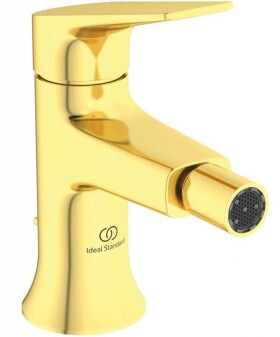 IDEAL STANDARD - La Dolce Vita Bidetová baterie s výpustí, kartáčované zlato BD664A2