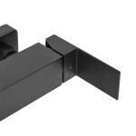 Sprchová baterie SAT Vision bez sprchového setu 150 mm černá matná SATBSVI268C SATBSVI268C