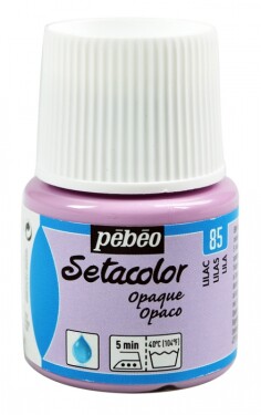 Barva na textil Pébéo Setacolor Opaque 45 ml - Fialová lila 85