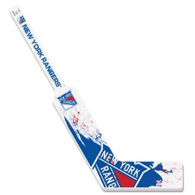 Mustang Brankářská minihokejka New York Rangers NHL Splatter