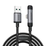Joyroom S-A56 EnjoyX Series 90° Nabíjecí kabel USB-A (M) - Lightning (M) 3A 1.2m černá (6956116764685)