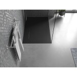 MEXEN - Egon obdélníková sprchová vanička SMC 100 x 90, černá 4R709010