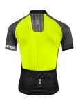 Dres FORCE SQUARE krátký rukáv, fluo-šedý (Barva fluo-šedá, velikost XS)