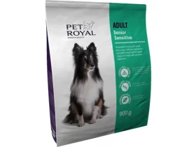 Pet Royal Adult Senior Sensitive 900g / Kompletní krmivo pro starší psy a psy s citlivým zažíváním (8592641025518)