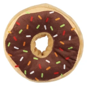 HUHUBAMBOO Hračka pro psy Donut / Plyšová / 12x12x3,5 cm (355978)