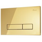 REA - Ovládací tlačítko k podomítkovým systémům WC HD K011A-Q Gold REA-E9560