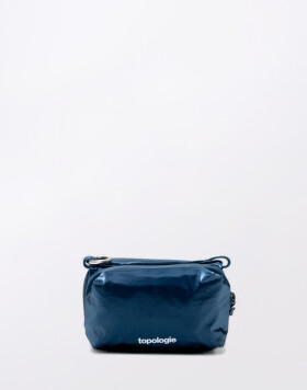 Topologie Mini Bottle Sacoche Marine Blue Metallic