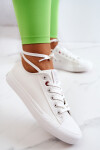 Low Leather Trainers Big Star JJ274007 White