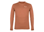 Salewa Puez Melange Dry pánské triko dlouhý rukáv bombay brown melange vel. XXL