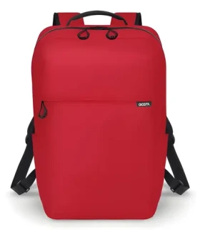 Dicota Backpack COMMUTER 13-16" červená / Batoh pro notebook / do 16" / 16 l / polyester (D32121-RPET)
