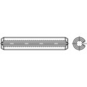 TOOLCRAFT TO-410178 upínací kolíky (Ø x d) 4 mm x 10 mm pružinová ocel 200 ks