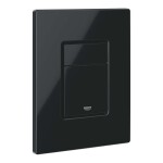 GROHE - Rapid SL Předstěnová instalace s nádržkou pro závěsné WC, tlačítko Skate Cosmopolitan, lesklá černá 39940000