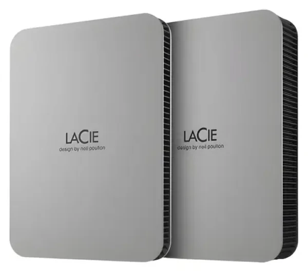 LaCie Mobile Drive Secure šedá / Externí HDD / 2 TB / 2.5" / USB-C 3.2 Gen 1 (STLR2000400)