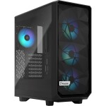 Fractal Design Meshify 2 Compact Lite RGB černá / ATX / 2x USB-A 3.2 / bez zdroje / průhledná bočnice / prachové filtry (FD-C-MEL2C-05)