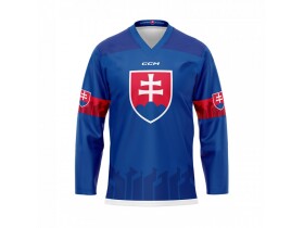 Slovenský hokejový fan dres CCM Hockey Slovakia - modrý Velikost: dětský XXXXS