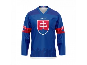 CCM Fandres Hockey Slovakia - Modrý Velikost: dětský XXXS