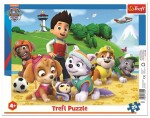 TREFL Puzzle Paw patrol - Tlapková patrola na stopě 25 dílků deskové