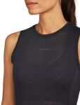 Dámské merino tílko ICEBREAKER Wmns 75 Cool-Lite Featherlight Tank, Black velikost: M