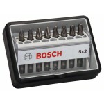 Sada šroubovacích bitů Bosch 11 dílná včetně držáku bitů PH2. PZ2. T10. T15. T20. T25. S0,6 x 4,5. S0,8 x 5,5. HEX3. HEX4. HE x 5. 25 mm