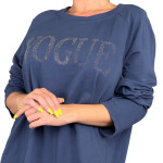 HOSH Dámské tričko Vogue Barva: Modrá