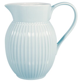 GREEN GATE Džbán Alice Pale Blue 1,5 l, modrá barva, keramika
