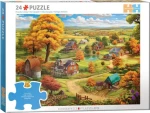 EUROGRAPHICS Puzzle Connecting Pieces: Pokojný život