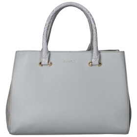 Trendy dámská koženková kabelka do ruky Sonia, šedá