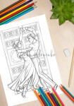Dream Dancers 2, antistresové omalovánky s podpisem autorky, Lenka Filonenko