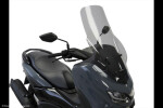 Yamaha Nmax 125 21-24, Nmax 155 22-24 Skútr plexi Powerbronze 710 mm No hand blisters - čiré