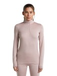 ICEBREAKER Wmns 260 Tech LS Half Zip, Pink Quartz velikost: XS