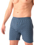 Boxerky Key MXC 947 A25 M-4XL tmavě modrá L