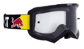 Motokrosové brýle Red Bull Spect Evan-005 černé s čirým sklem - uni